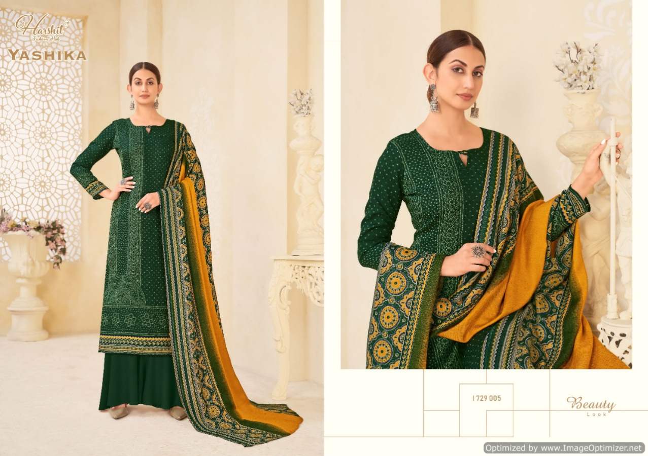 Harshit Yashika Winter Wear Designer Wool Pashmina Catalog