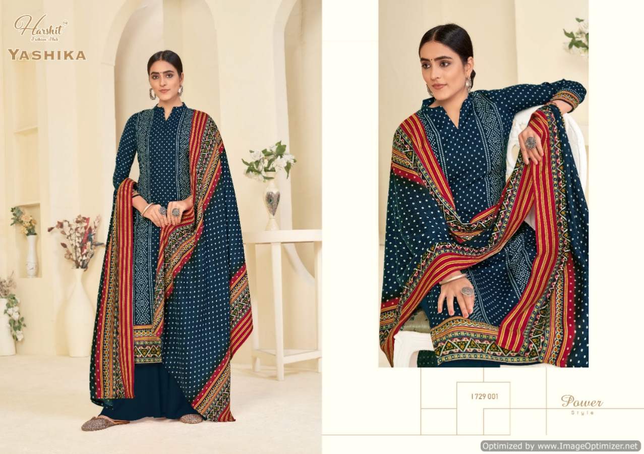 Harshit Yashika Winter Wear Designer Wool Pashmina Catalog