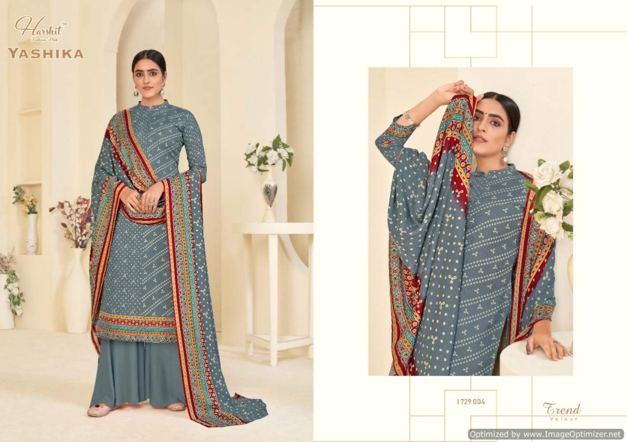 Harshit Yashika Winter Wear Designer Wool Pashmina Catalog