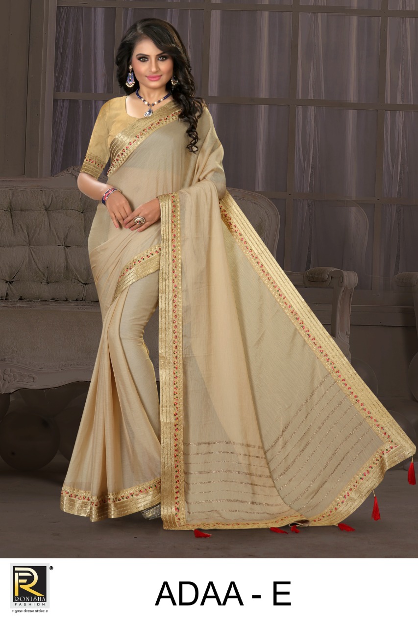 Ranjna Adaa Fancy Work Border Siroski Diamond Box Beautiful Collection