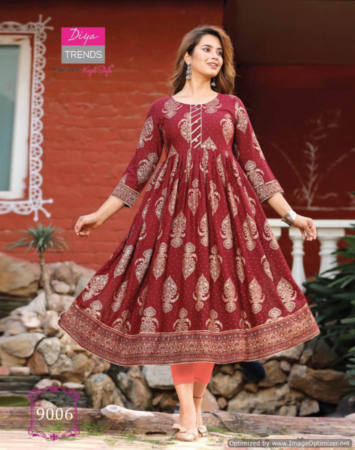 Kajal Style Ethnicity Vol  9 Fancy Designer Kurti Catalog