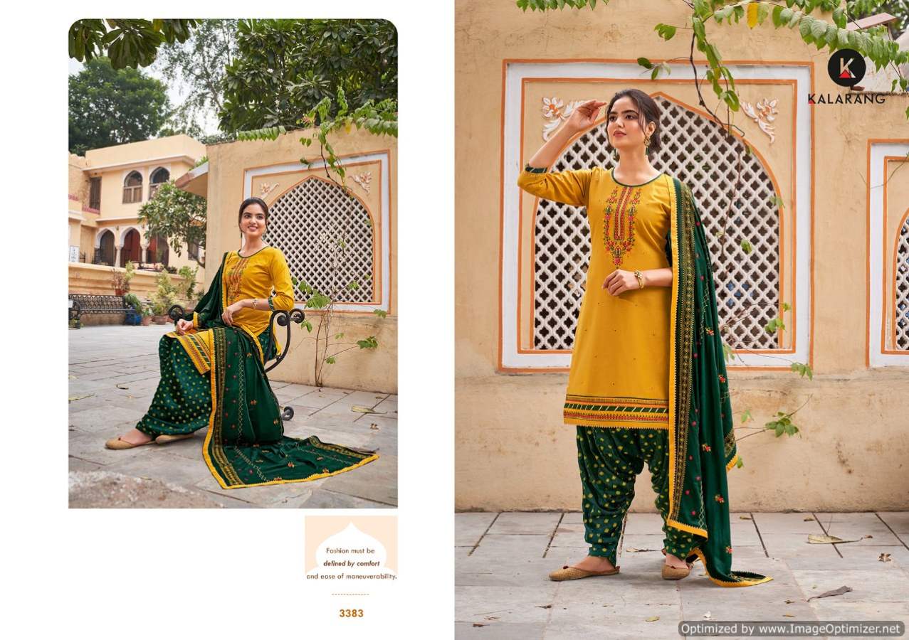 Kalarang Prakruti Vol 4 Festive Wear Designer Dress Material Catalog