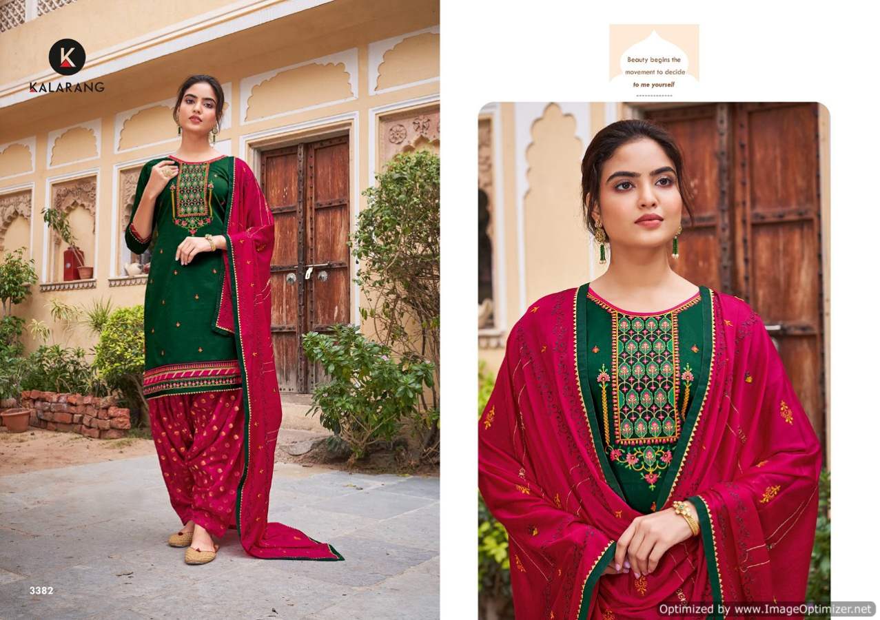 Kalarang Prakruti Vol 4 Festive Wear Designer Dress Material Catalog