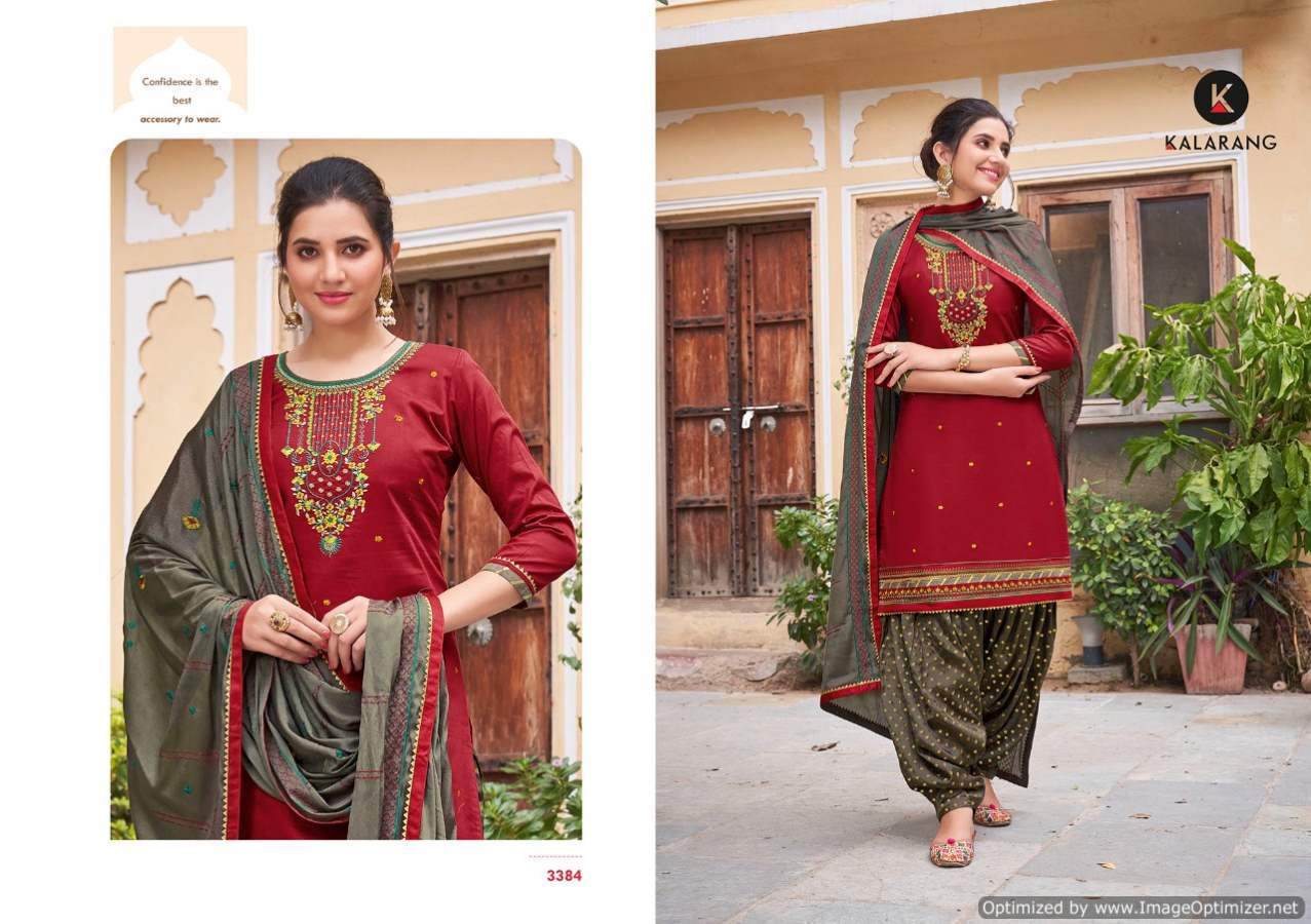 Kalarang Prakruti Vol 4 Festive Wear Designer Dress Material Catalog