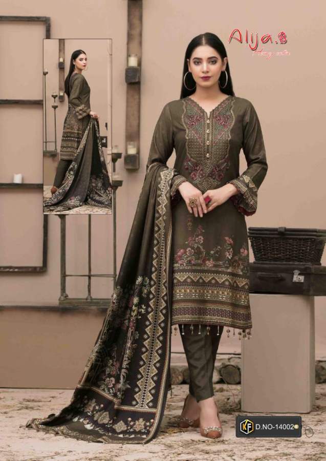 Keval Alija B  Vol 14 Heavy Karachi Cotton Dress Material Catalog