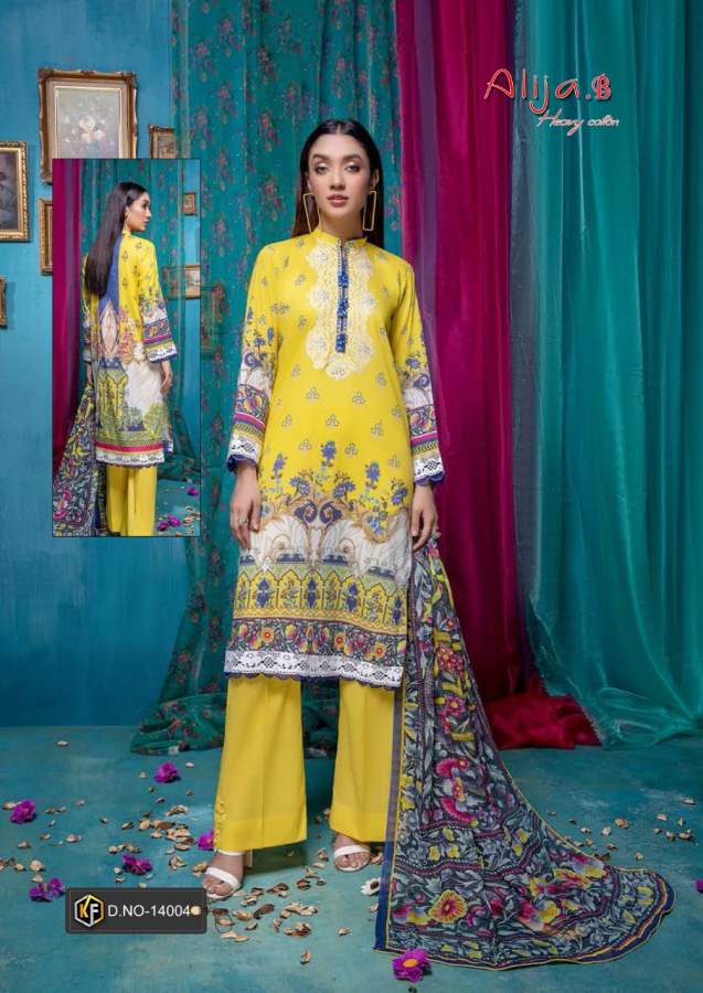 Keval Alija B  Vol 14 Heavy Karachi Cotton Dress Material Catalog