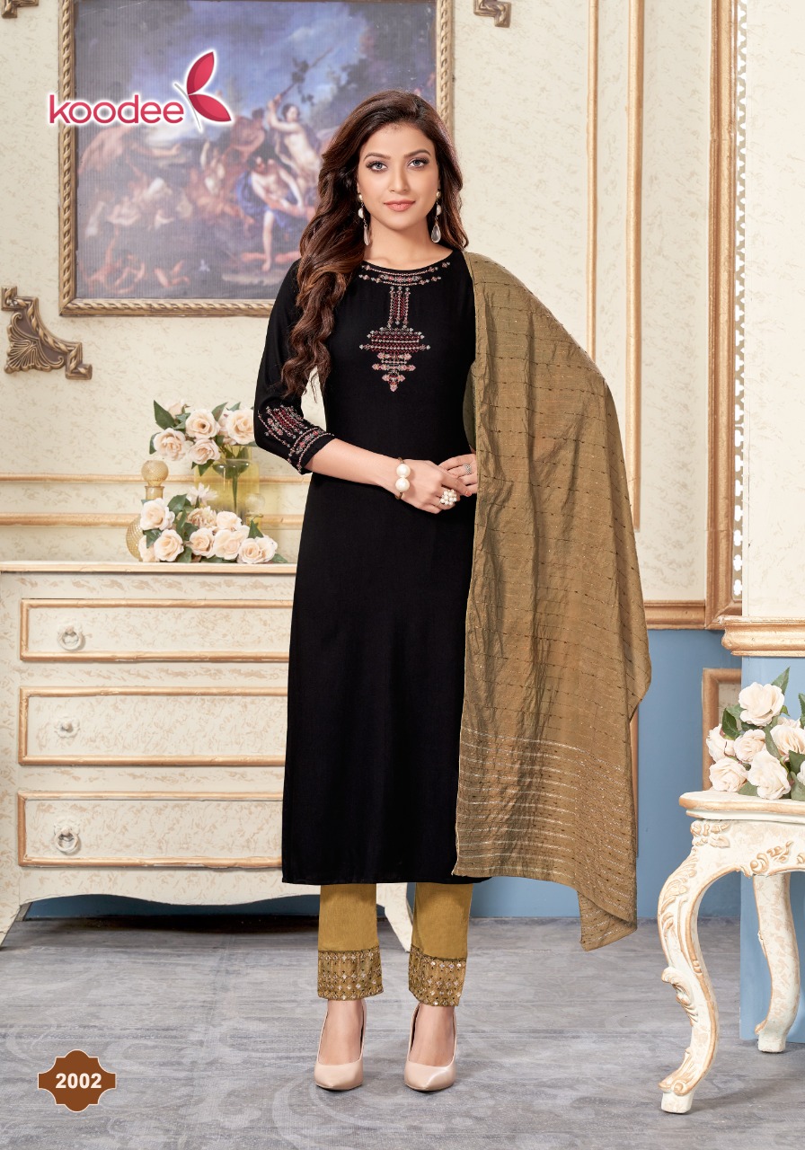 Koodee Mayra Vol  2  Ready Made Kurti Bottom With Dupatta Catalog
