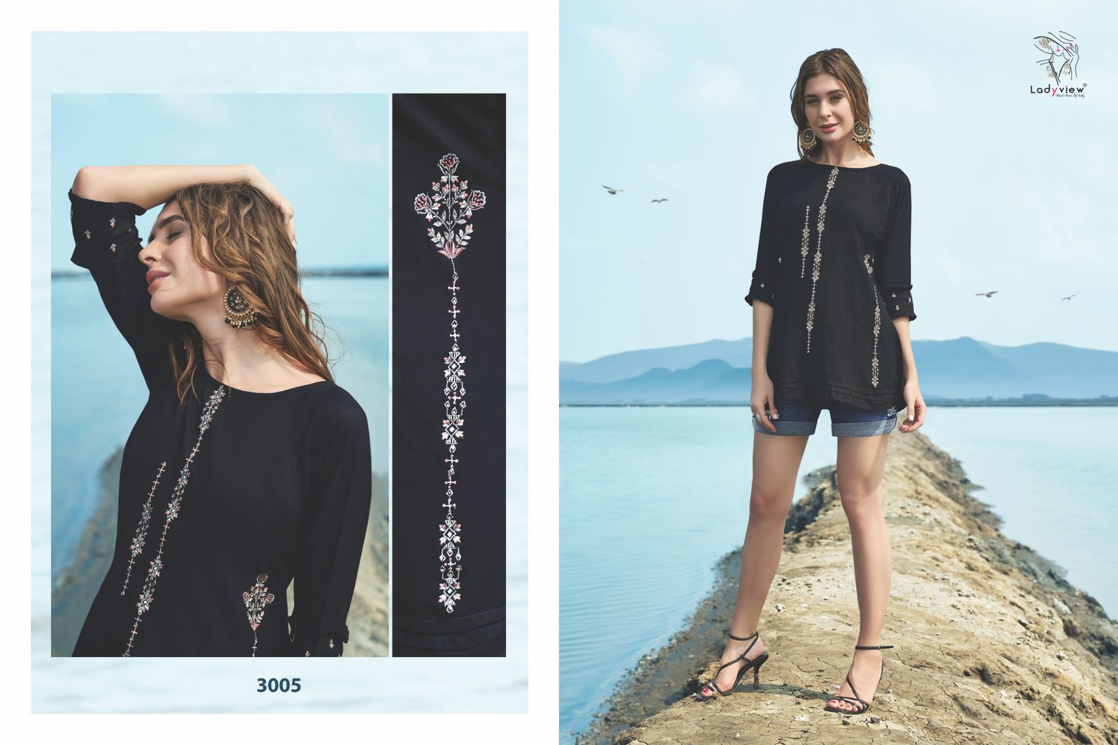 Ladyview Farmaish  Vol 3  Fancy  Designer  Top Catalog
