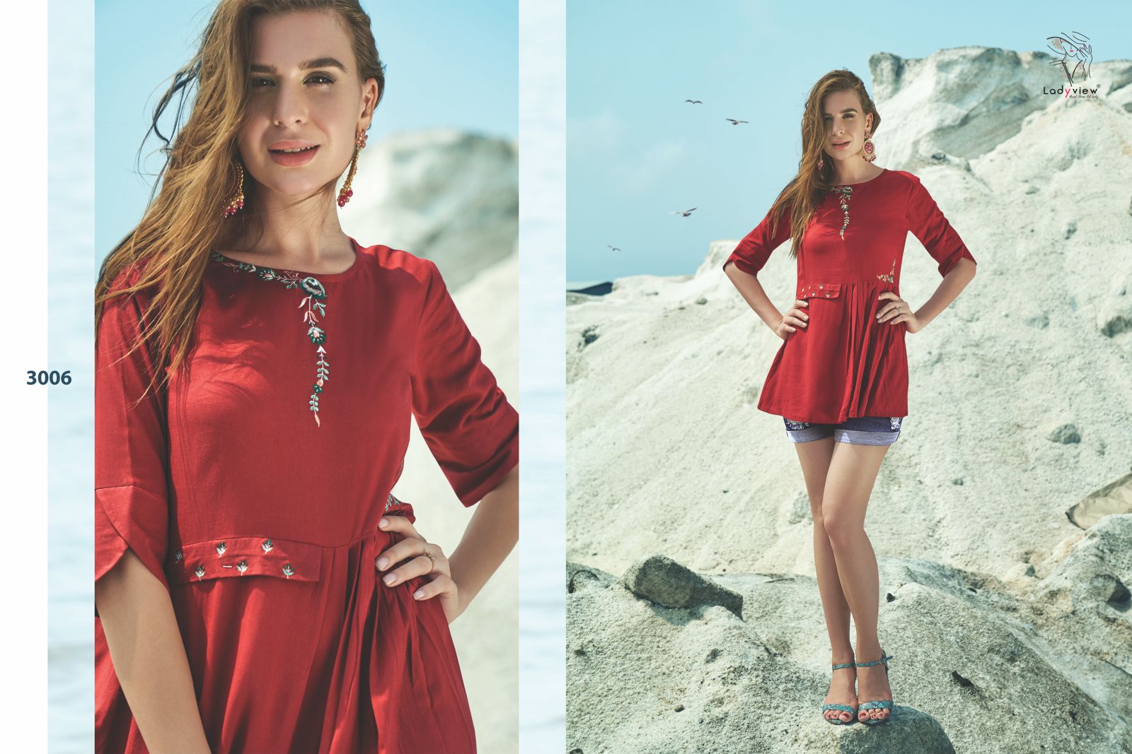 Ladyview Farmaish  Vol 3  Fancy  Designer  Top Catalog
