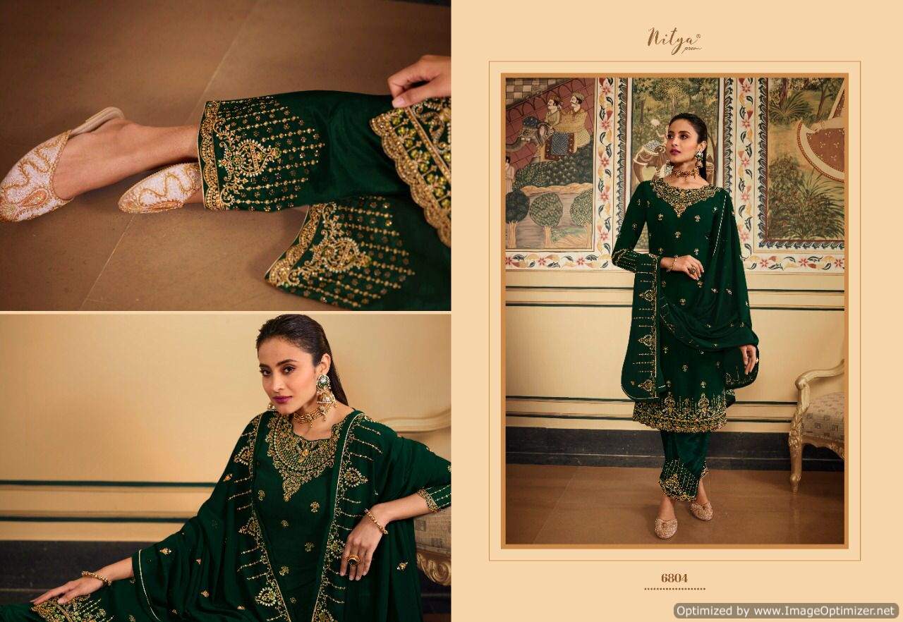 Lt Nitya 168 Georgette Wear Designer Salwar Kameez  Catalog