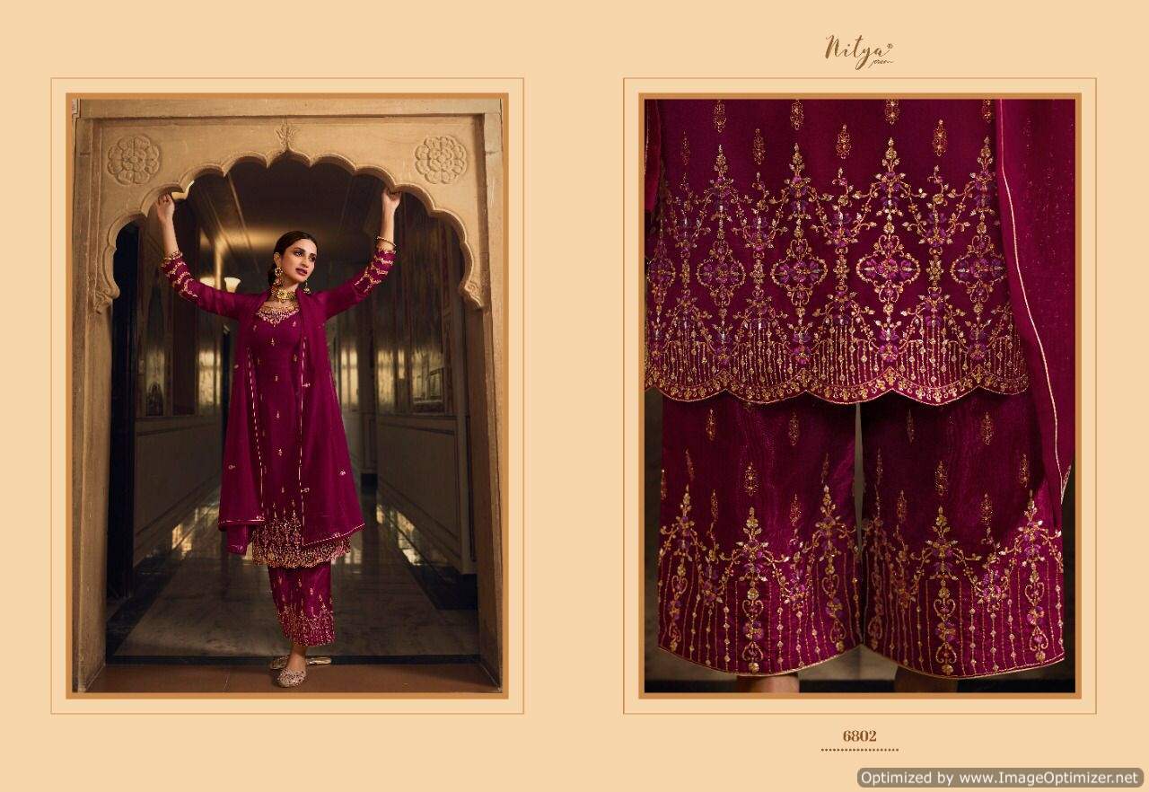 Lt Nitya 168 Georgette Wear Designer Salwar Kameez  Catalog