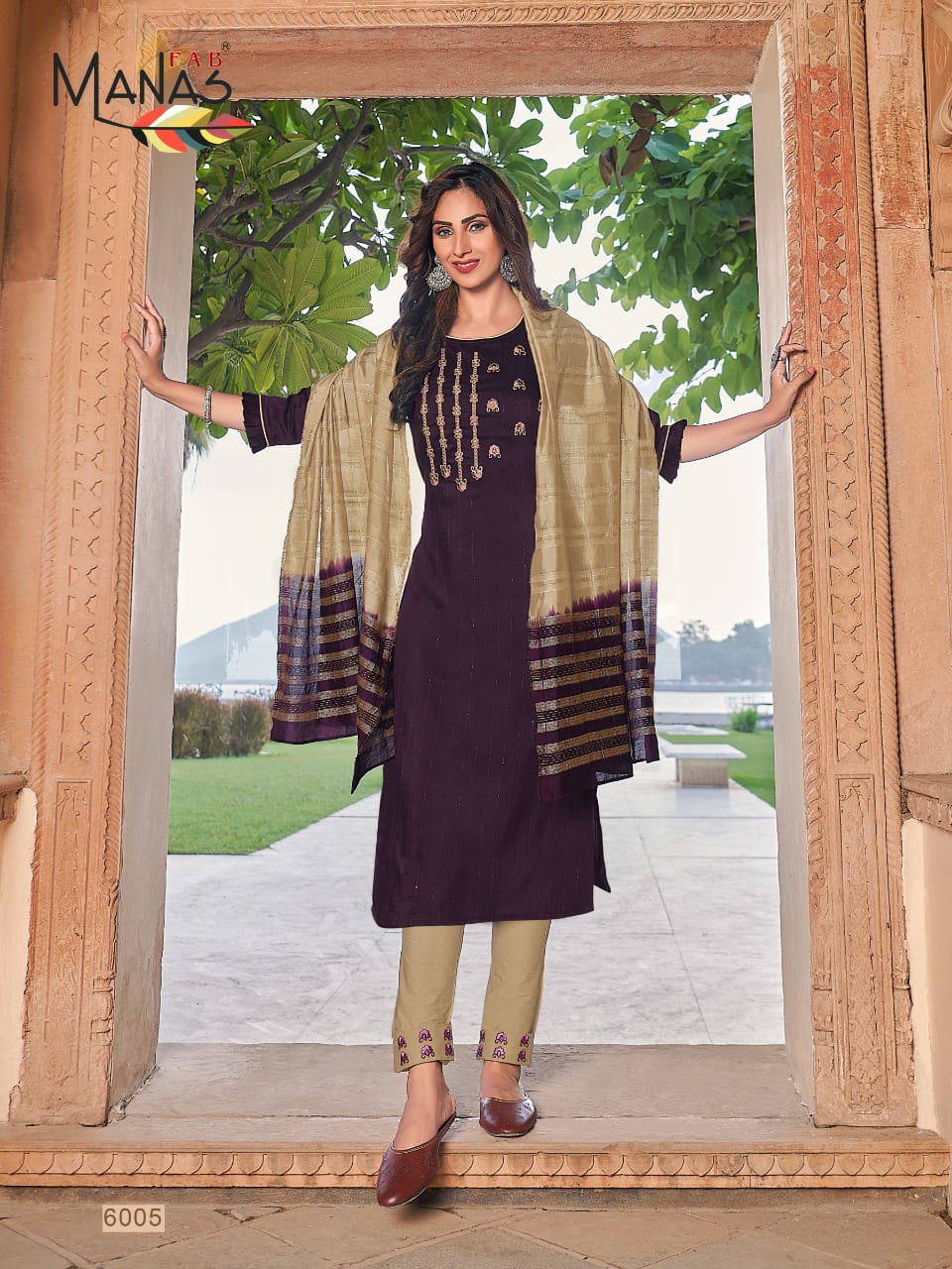 Manas Arina Designer Ready Made Kurti  Bottom With Duptta  Catalog
