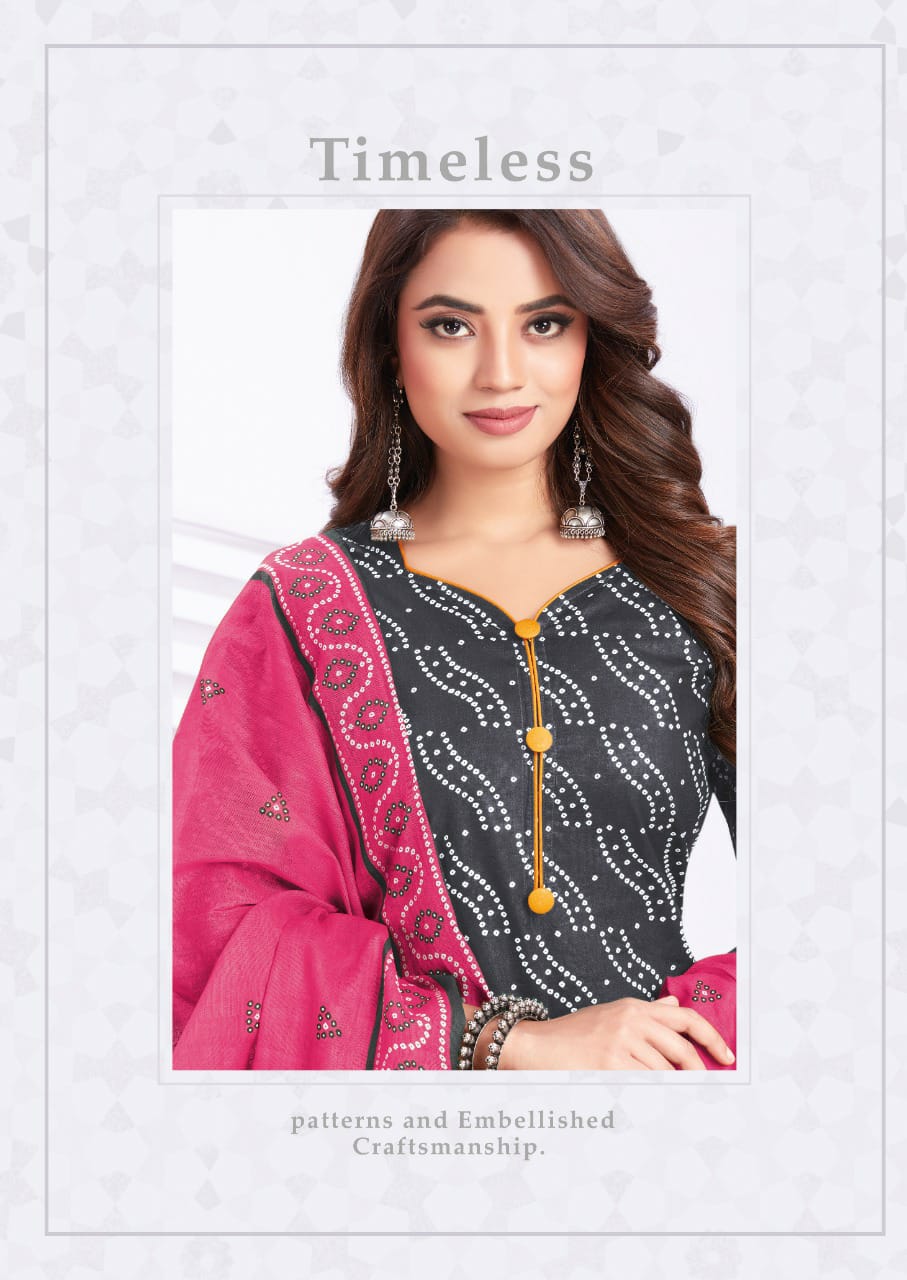 Mayur Bandhani Special Vol 13 Regular Wear Cotton Dress Material