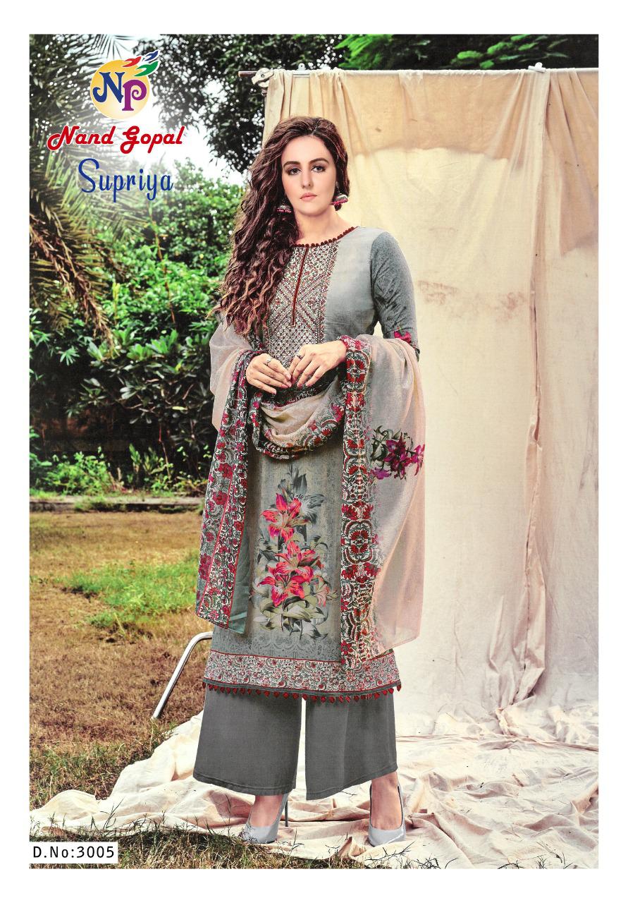 Nand Gopal Supriya Vol  3 Karachi Cotton Dress Material  Catalog