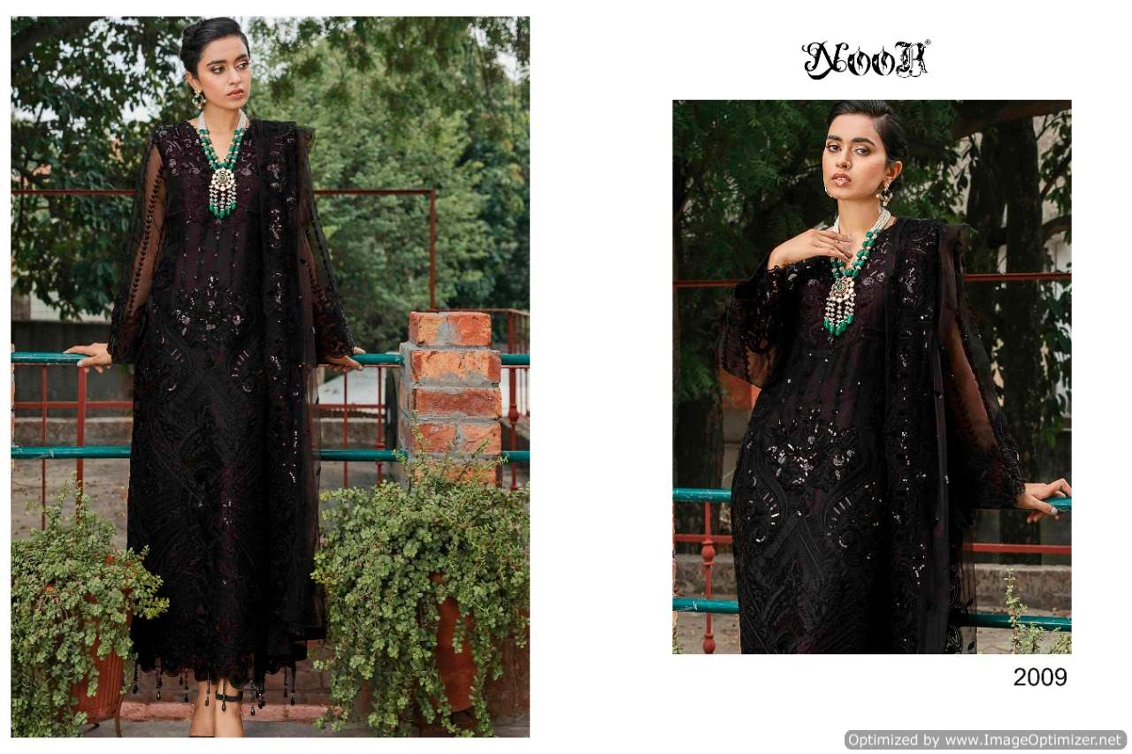 Noor Inlays Vol  2 Georgette Pakistani Salwar Kameez  Catalog