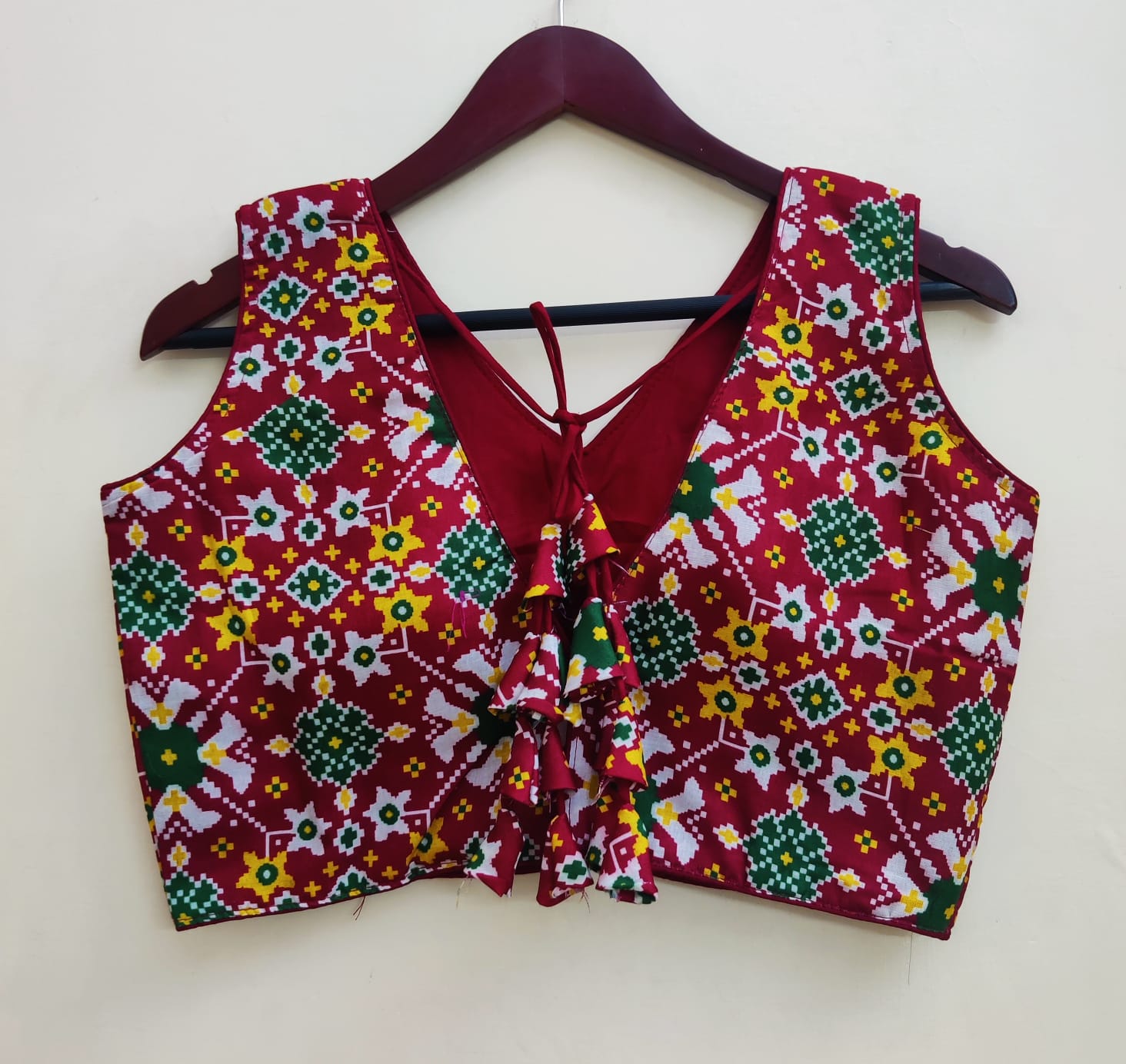 Patola Cotton Blouse On Trends Ready Made Blouses Wholesale In Surat
