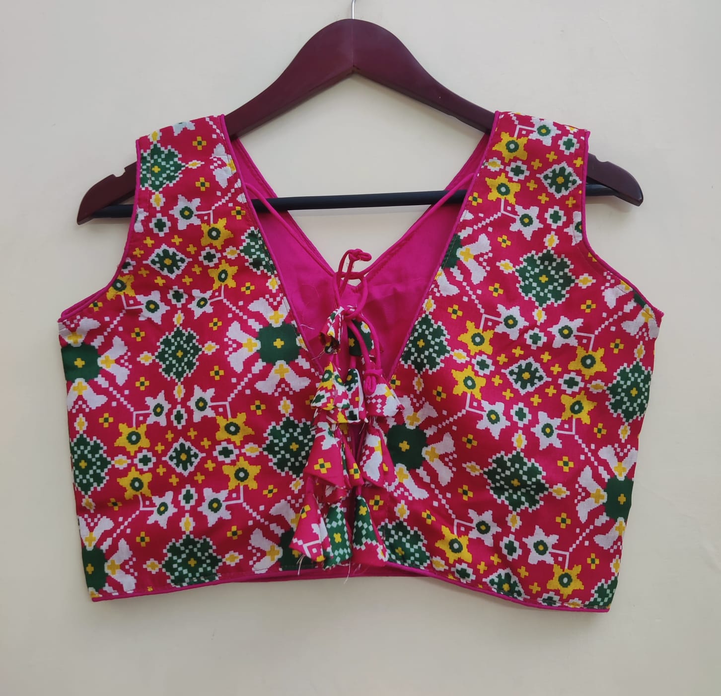 Patola Cotton Blouse On Trends Ready Made Blouses Wholesale In Surat