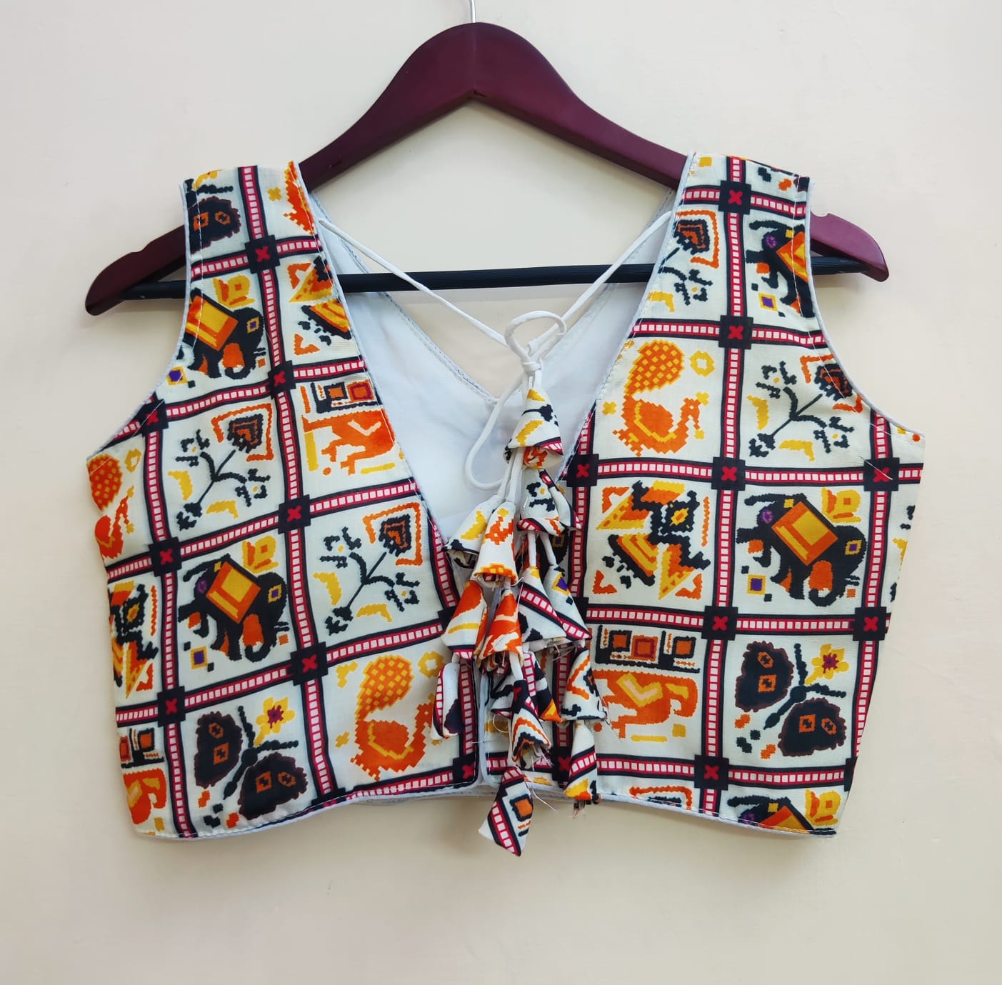Patola Cotton Blouse On Trends Ready Made Blouses Wholesale In Surat