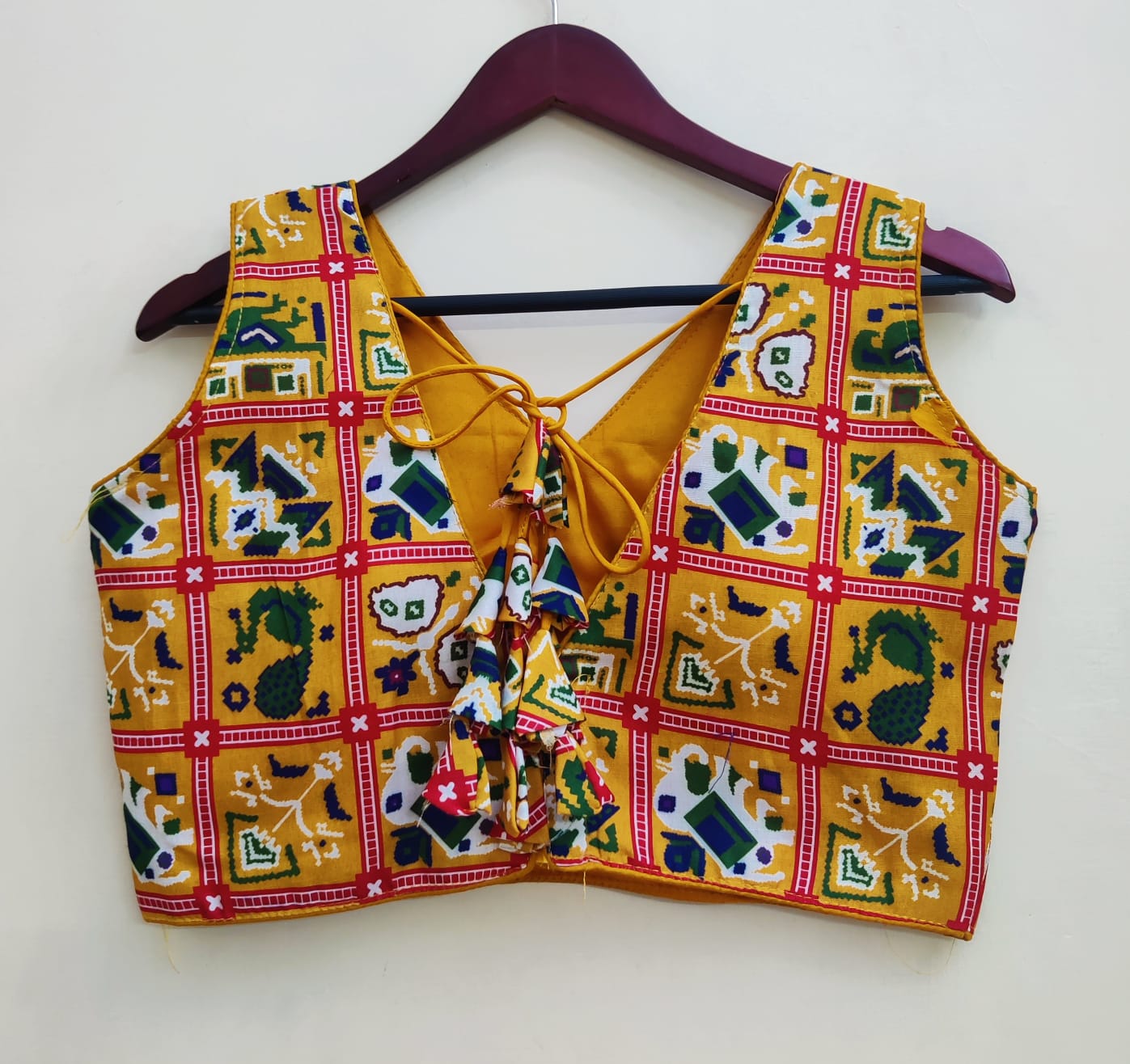 Patola Cotton Blouse On Trends Ready Made Blouses Wholesale In Surat