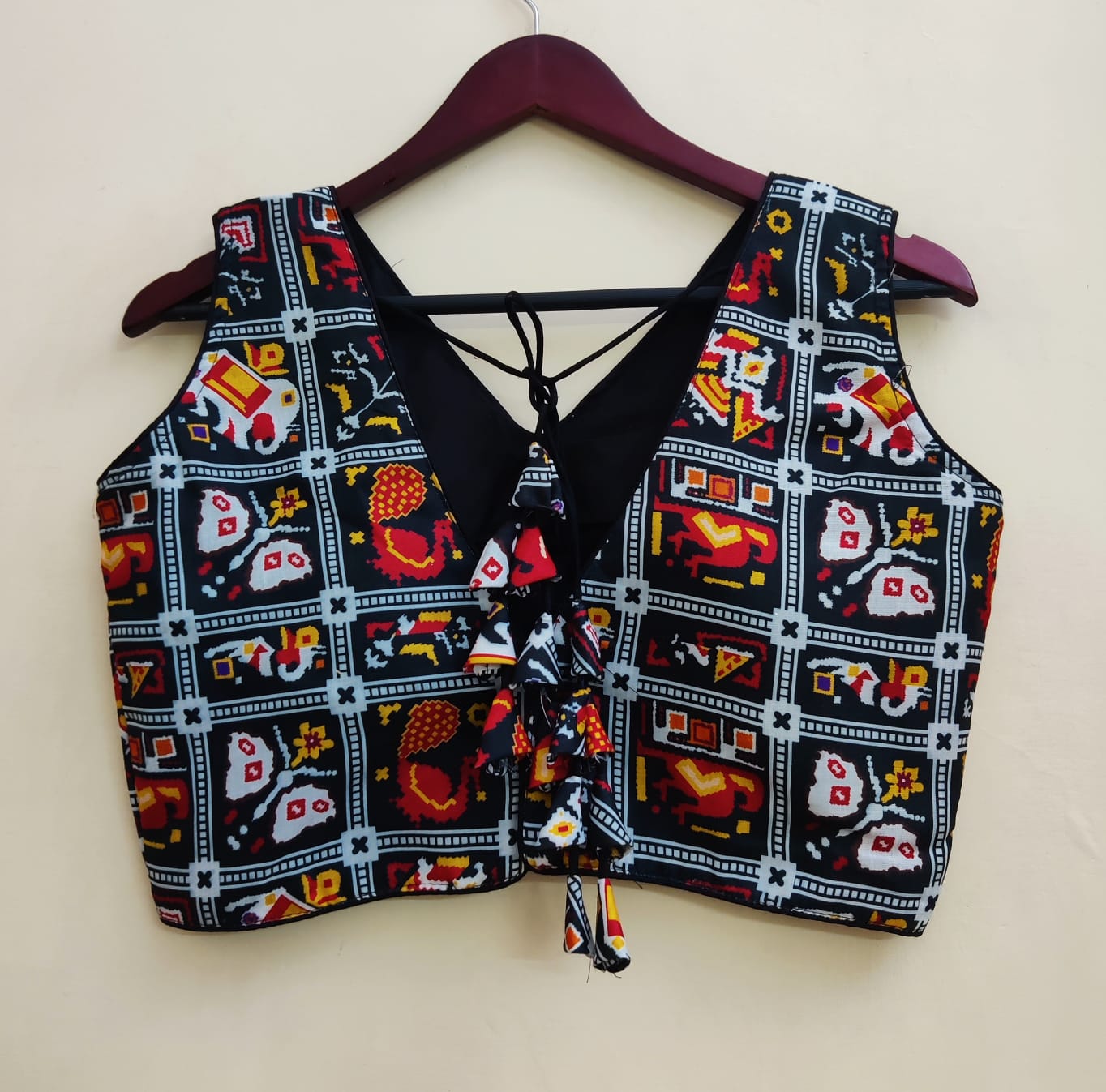 Patola Cotton Blouse On Trends Ready Made Blouses Wholesale In Surat