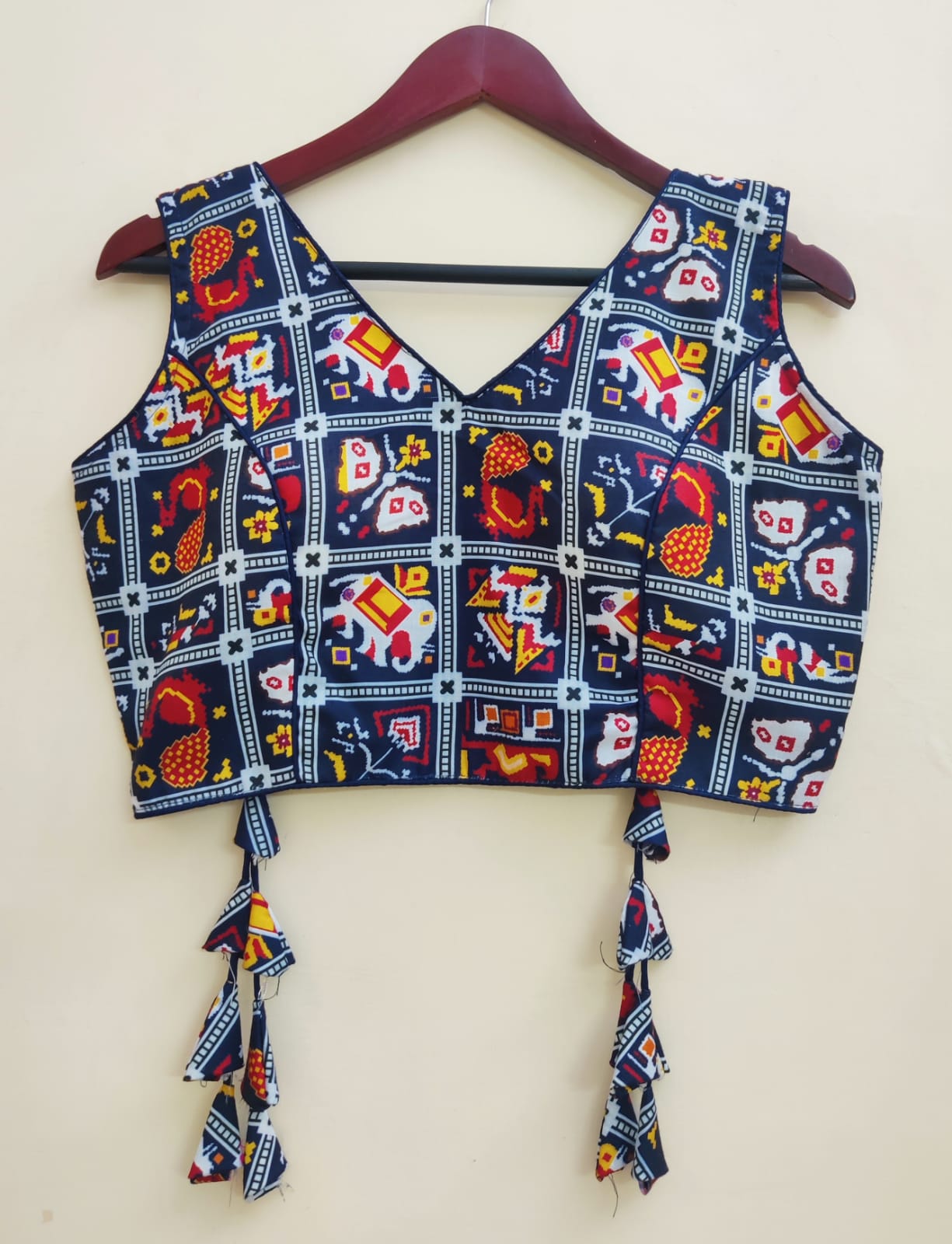 Patola Cotton Blouse On Trends Ready Made Blouses Wholesale In Surat