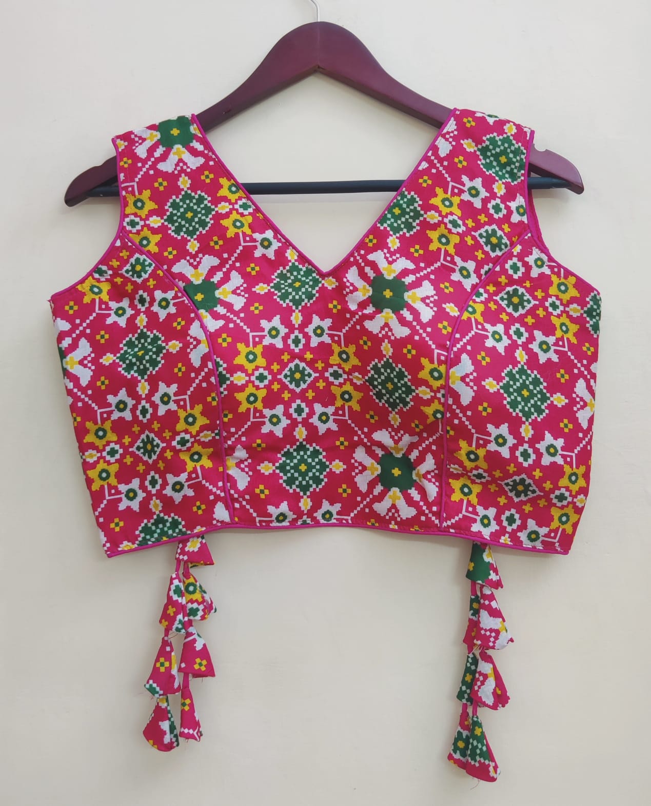Patola Cotton Blouse On Trends Ready Made Blouses Wholesale In Surat