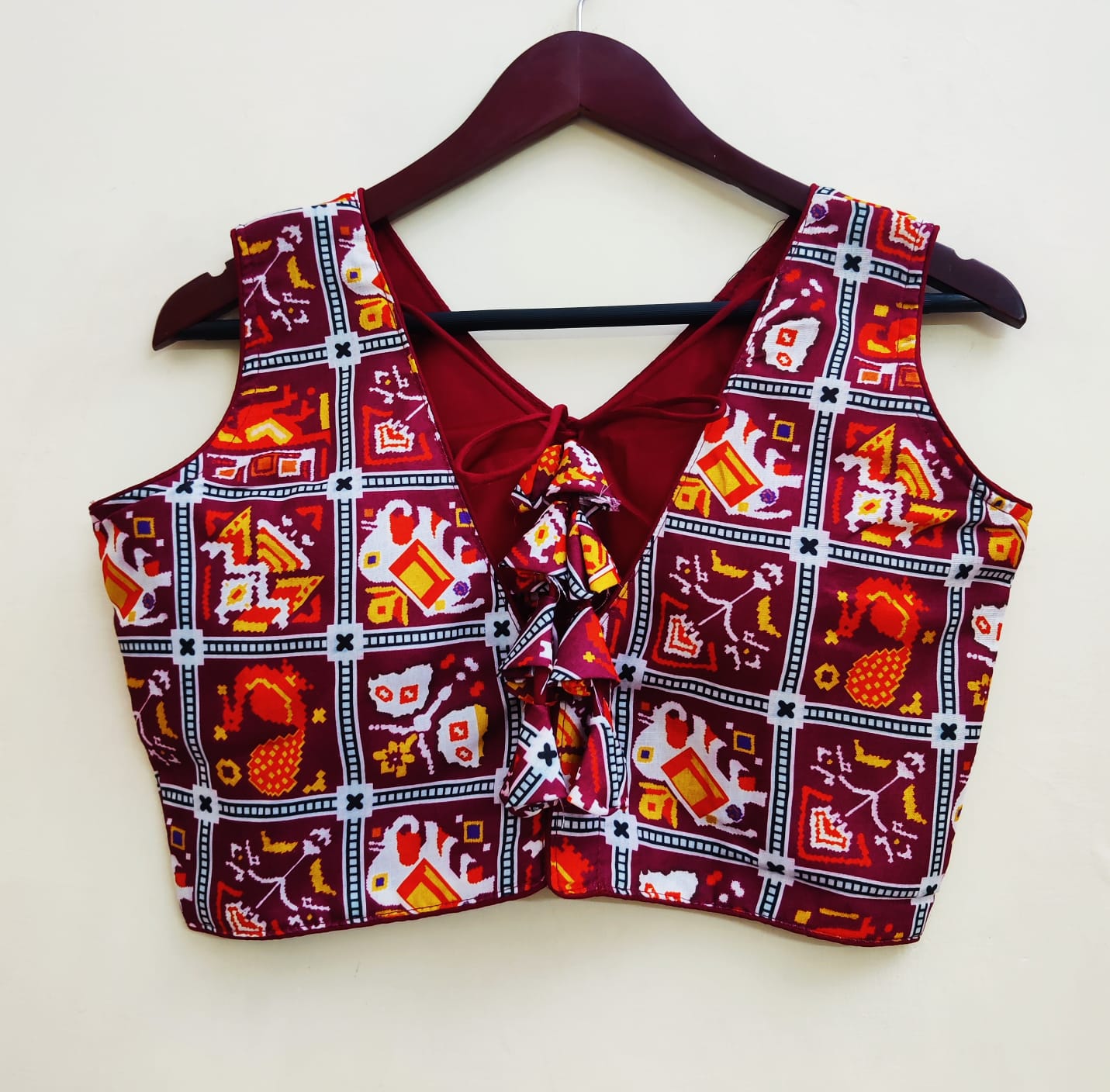 Patola Cotton Blouse On Trends Ready Made Blouses Wholesale In Surat