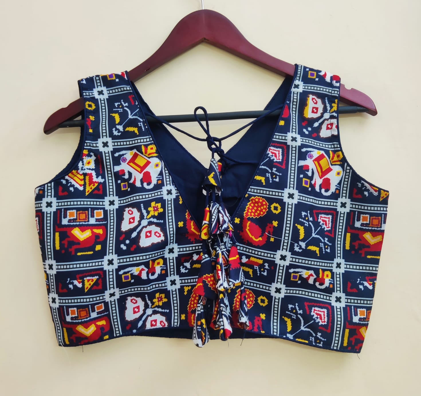 Patola Cotton Blouse On Trends Ready Made Blouses Wholesale In Surat