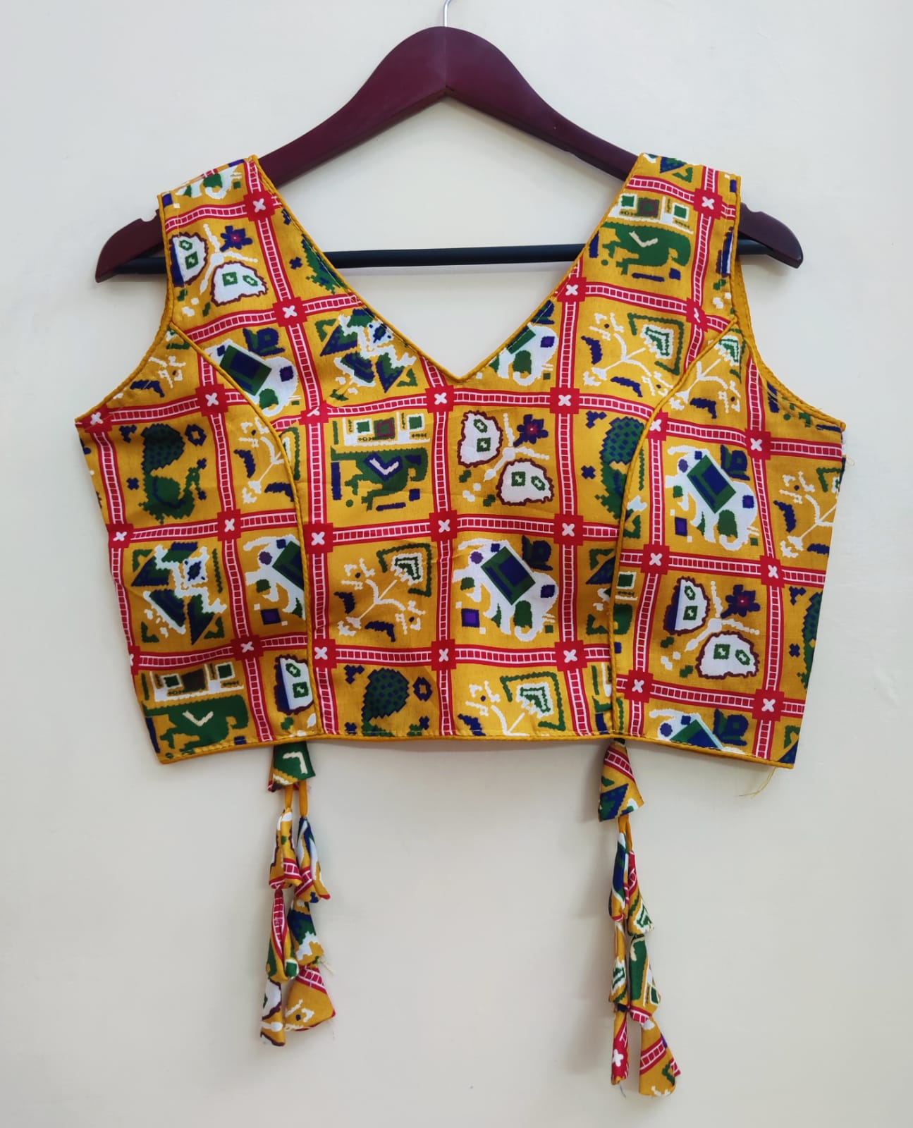 Patola Cotton Blouse On Trends Ready Made Blouses Wholesale In Surat
