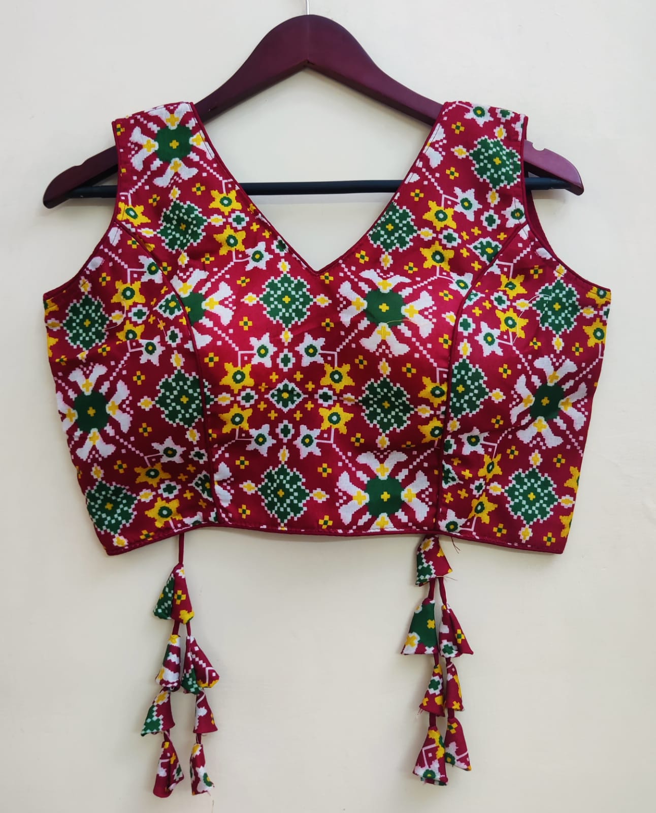 Patola Cotton Blouse On Trends Ready Made Blouses Wholesale In Surat