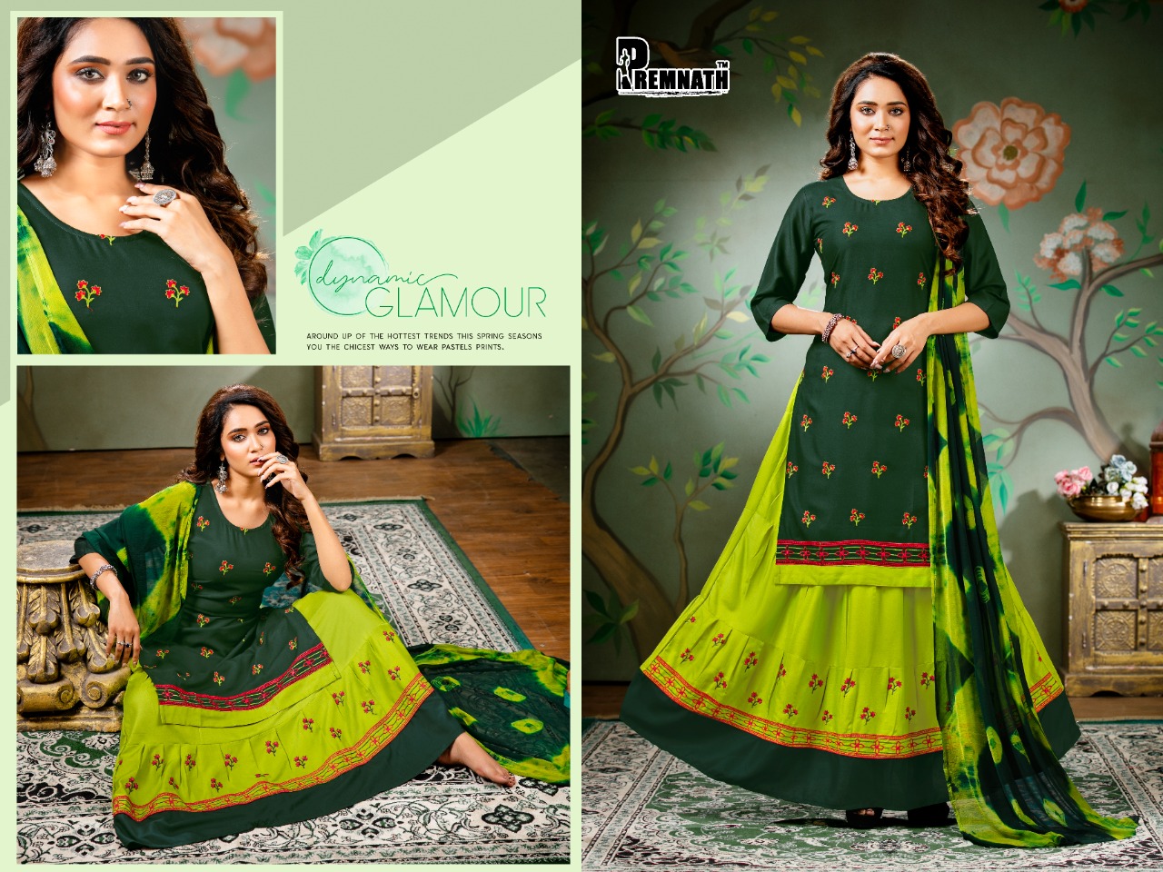 Premnath Padma Vol 8 Festive Wear Ready Made  Kurti  Bottom With Duptta Catalog