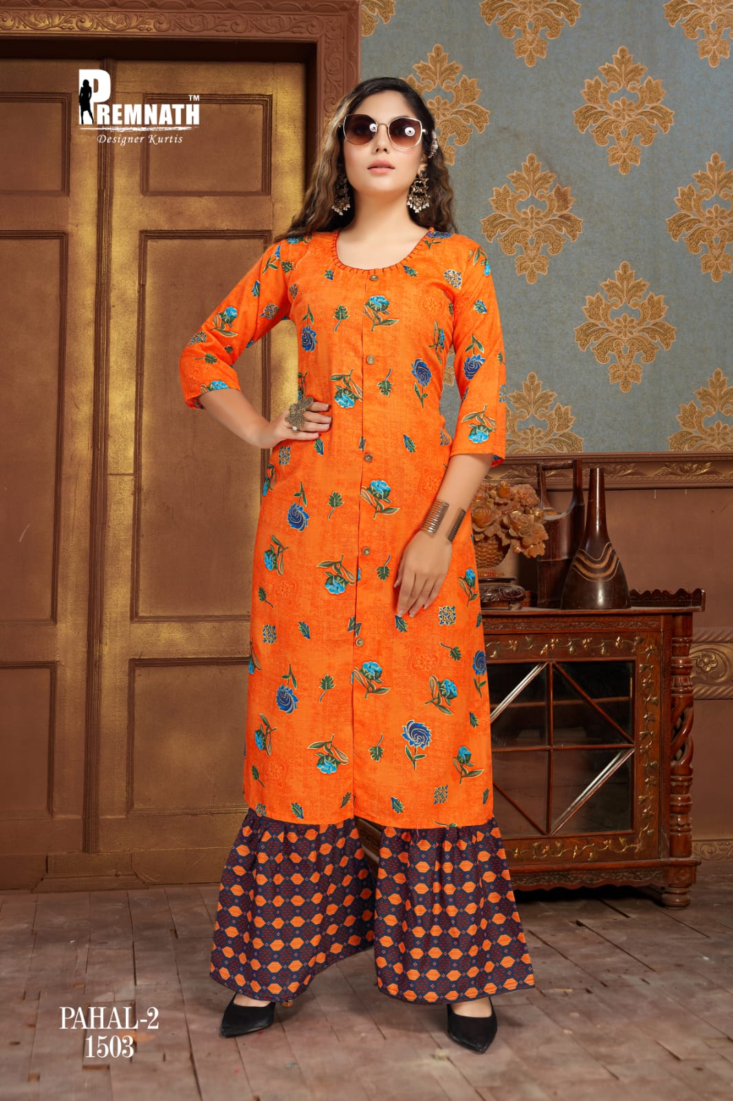 Premnath Pahal Vol  2 Ethnic Wear Kurti With Bottom Catalog