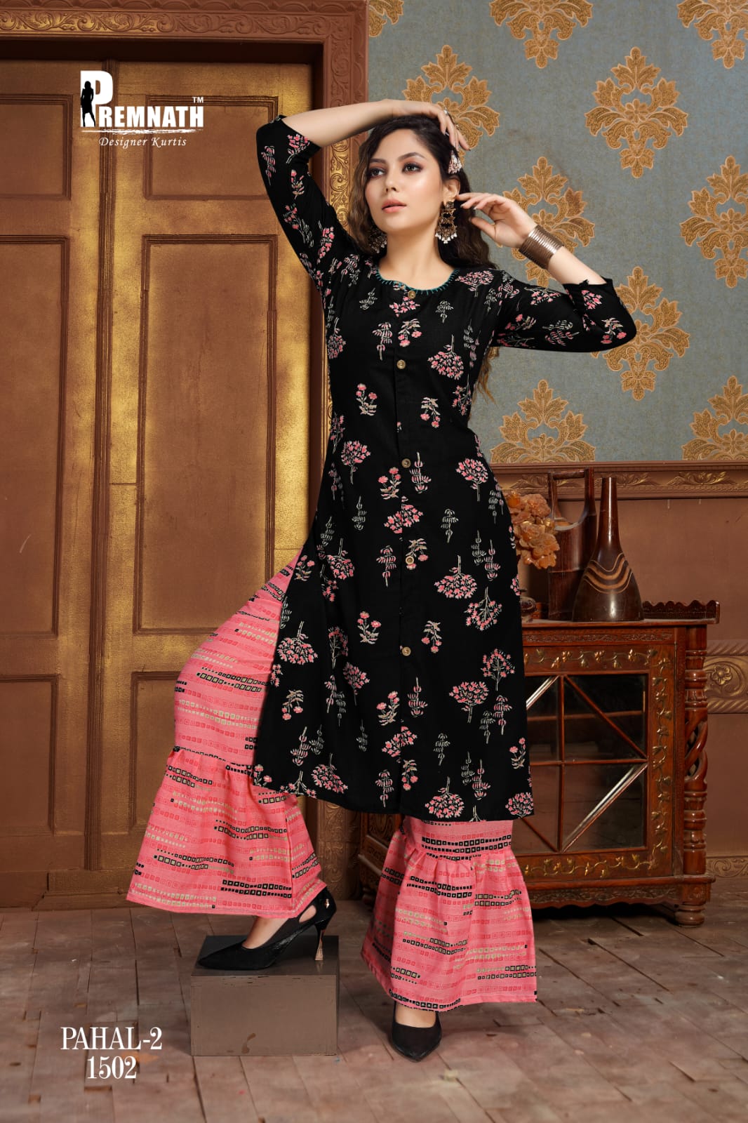 Premnath Pahal Vol  2 Ethnic Wear Kurti With Bottom Catalog