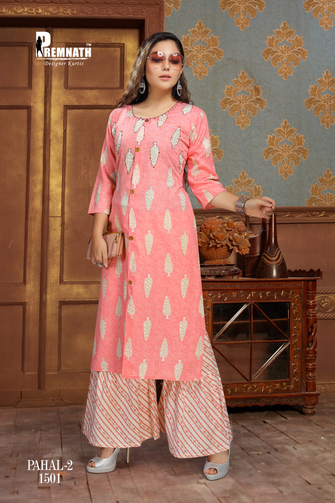 Premnath Pahal Vol  2 Ethnic Wear Kurti With Bottom Catalog