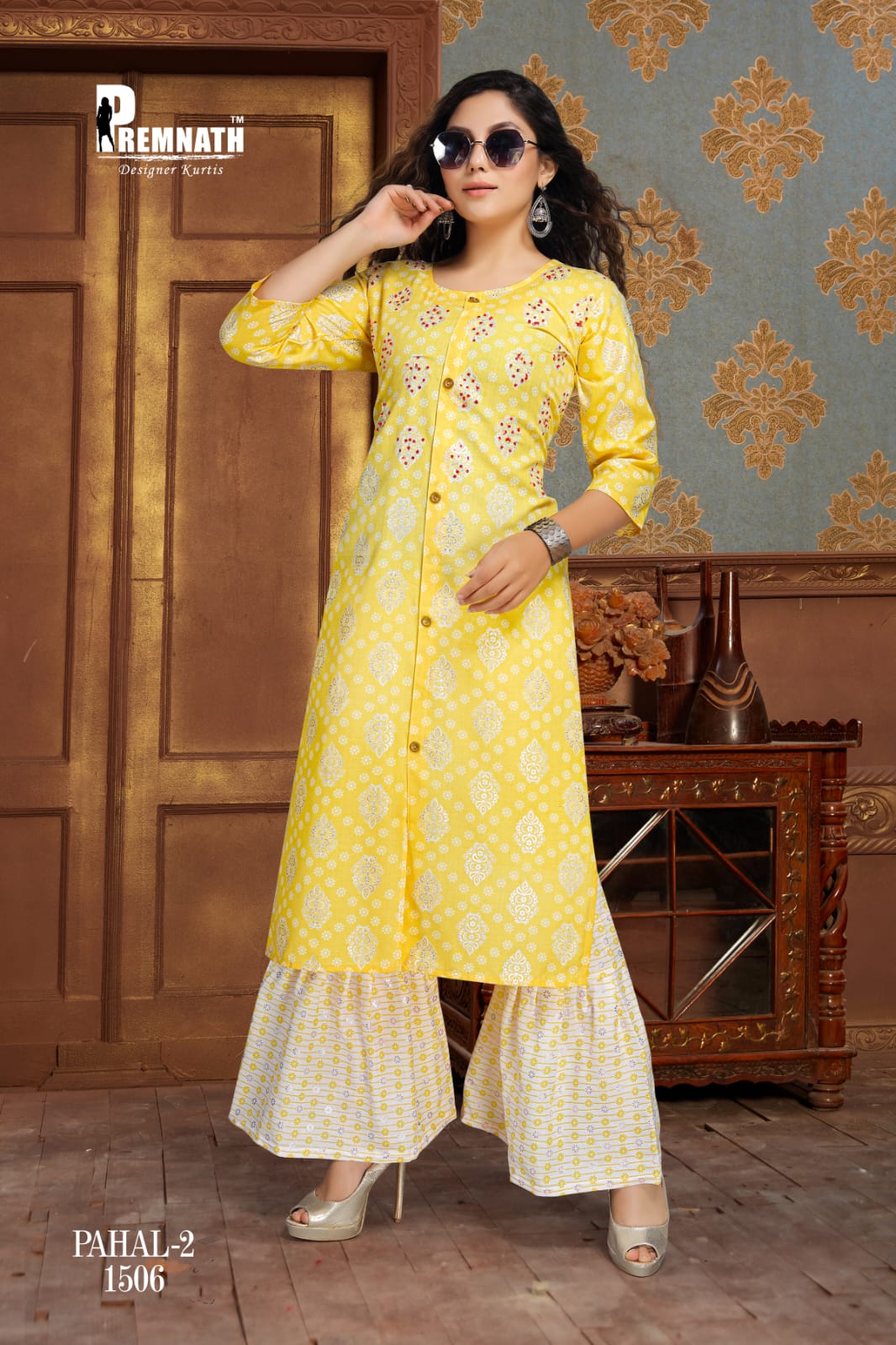 Premnath Pahal Vol  2 Ethnic Wear Kurti With Bottom Catalog