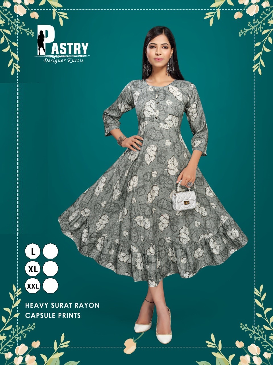 Premnath Pastry Vol 3 4matching Buy  Anarkali Kurtis Online  Designer Rayon Kurti