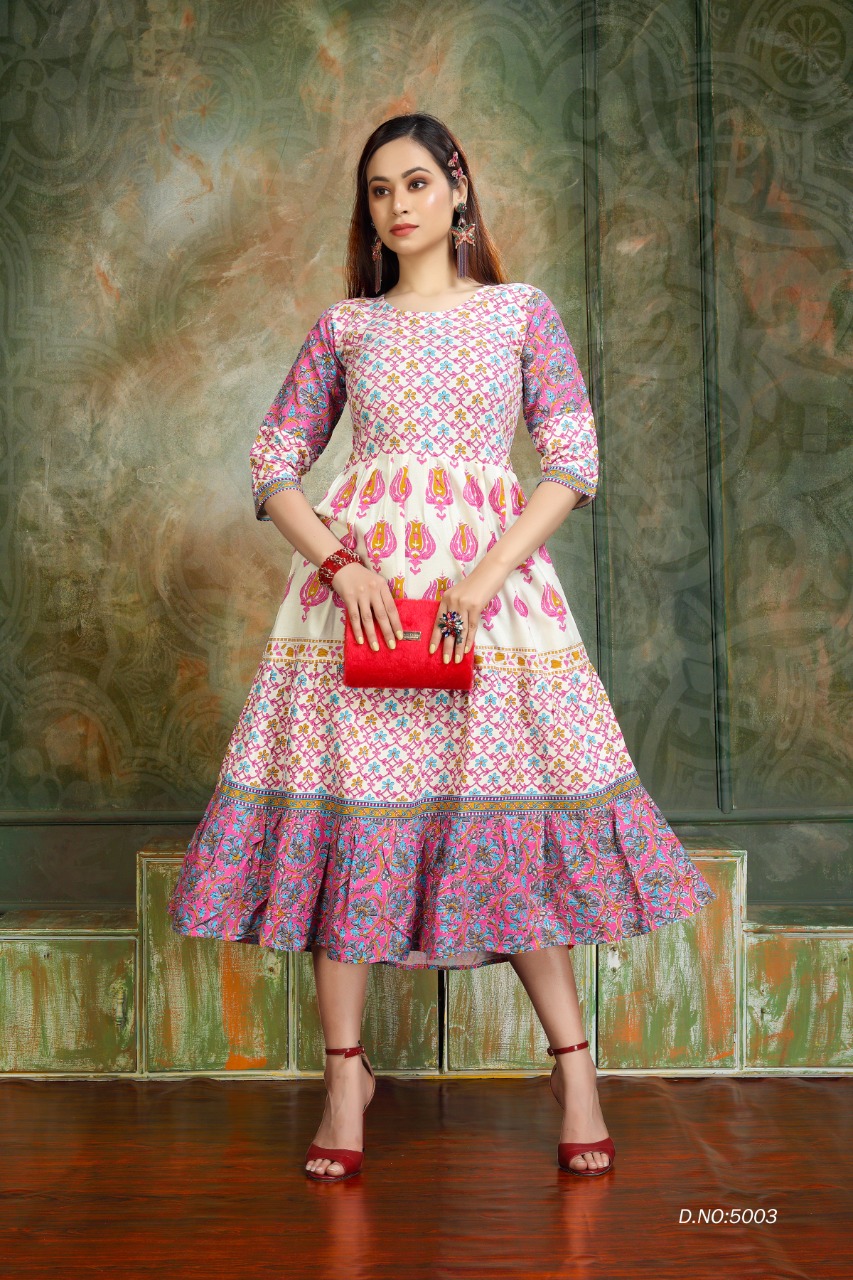 Premnath Precious Print  Kurti Buy Designer Anarkali For Women & Girls
