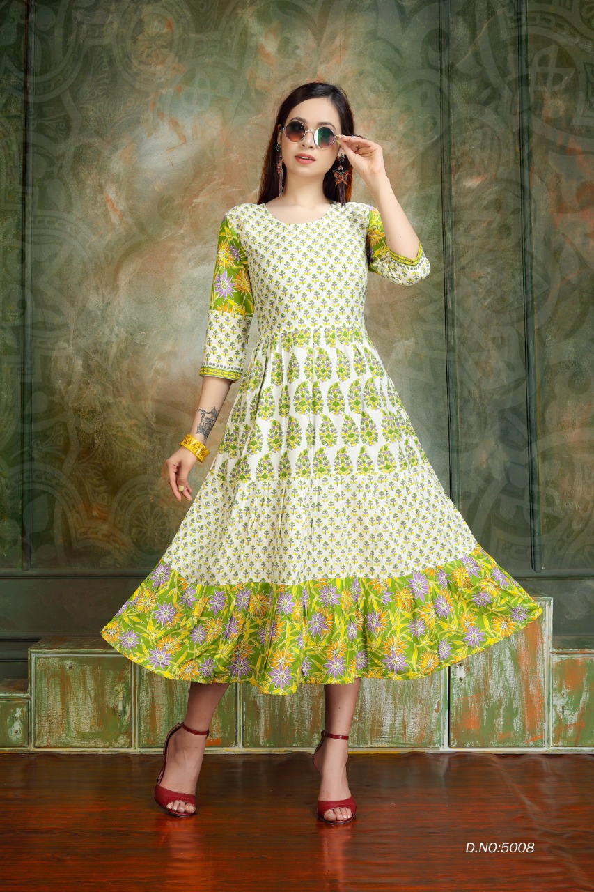 Premnath Precious Print  Kurti Buy Designer Anarkali For Women & Girls