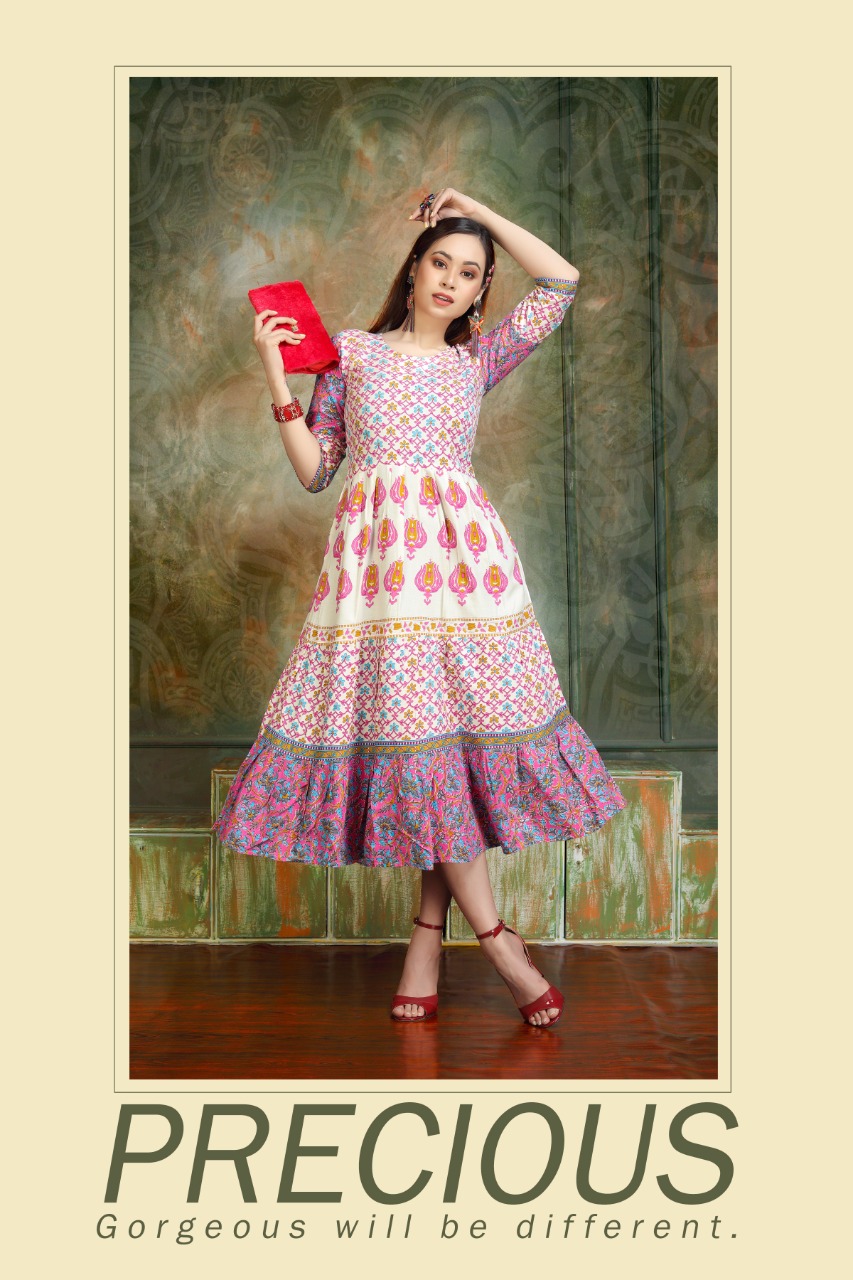 Premnath Precious Print  Kurti Buy Designer Anarkali For Women & Girls