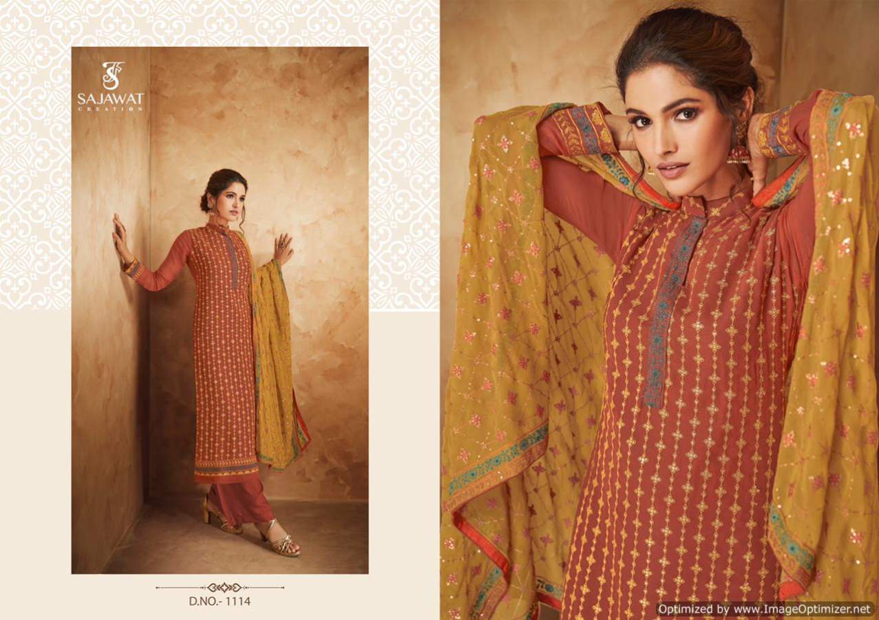 Sajawat Pankhi Vol  2 Georgette Designer Ready Made Suits