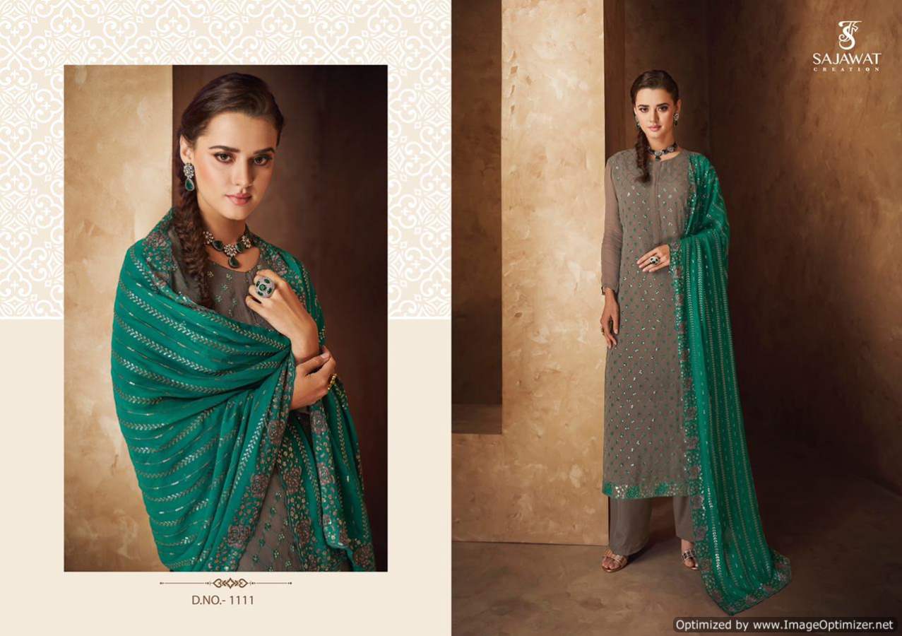 Sajawat Pankhi Vol  2 Georgette Designer Ready Made Suits