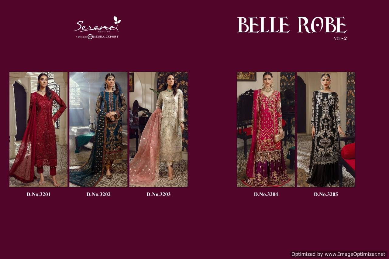 Serene Belle Rose Vol  2 Georgette  Pakistani Salwar Suits Catalog