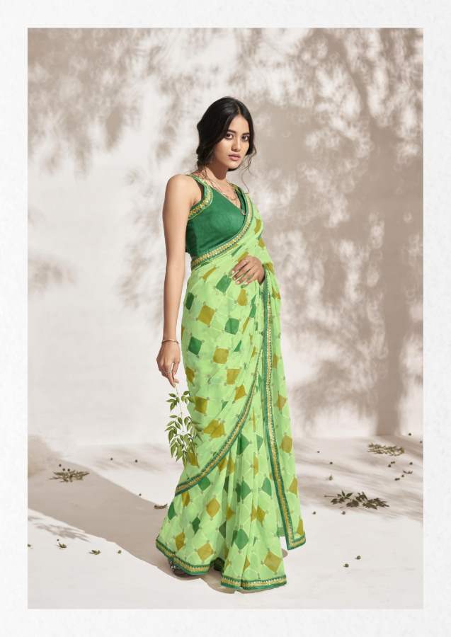 Shangrila Aishwarya Fancy  Georgette Saree Catalog
