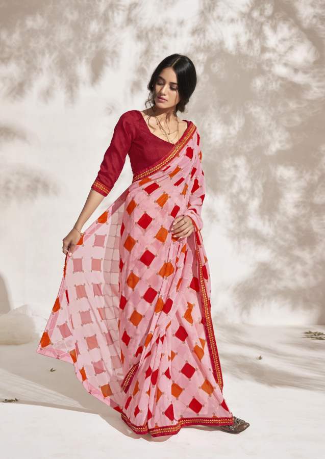 Shangrila Aishwarya Fancy  Georgette Saree Catalog
