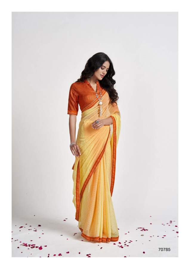 Shangrila Mitali Fancy Wear Georgette Saree Catalog