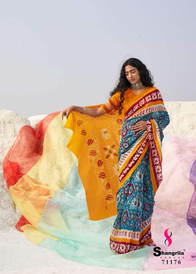 Shangrila Mulmul Cotton  Vol 6 Printed Handloom Saree Catalog