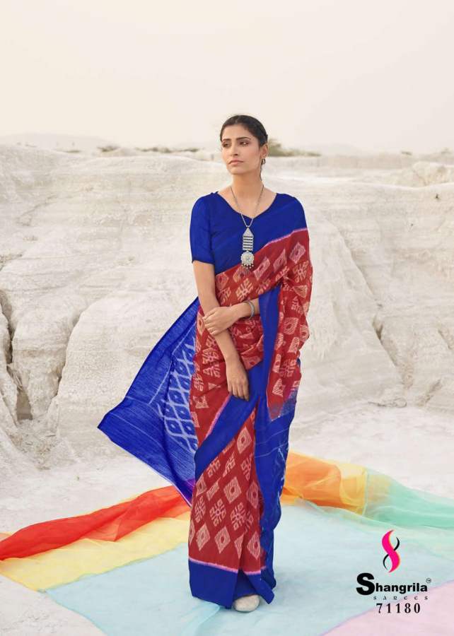 Shangrila Mulmul Cotton  Vol 6 Printed Handloom Saree Catalog