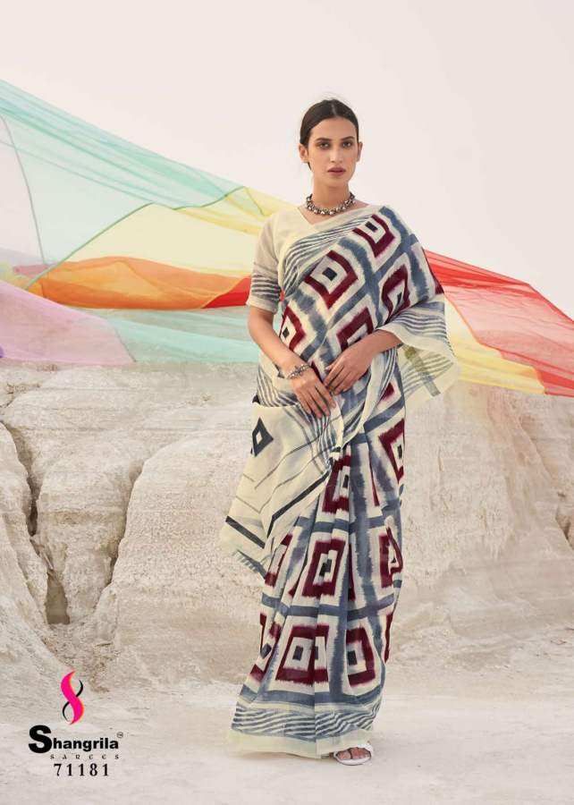 Shangrila Mulmul Cotton  Vol 6 Printed Handloom Saree Catalog