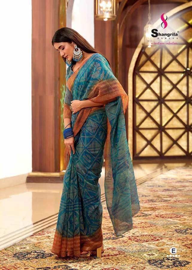 Shangrila Rewaa Brasso Vol 2 Fancy Latest Designer Indian Sarees  Catalog