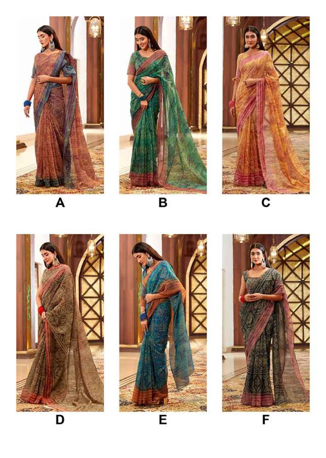 Shangrila Rewaa Brasso Vol 2 Fancy Latest Designer Indian Sarees  Catalog